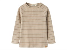 Lil Atelier pure cashmere stribet top